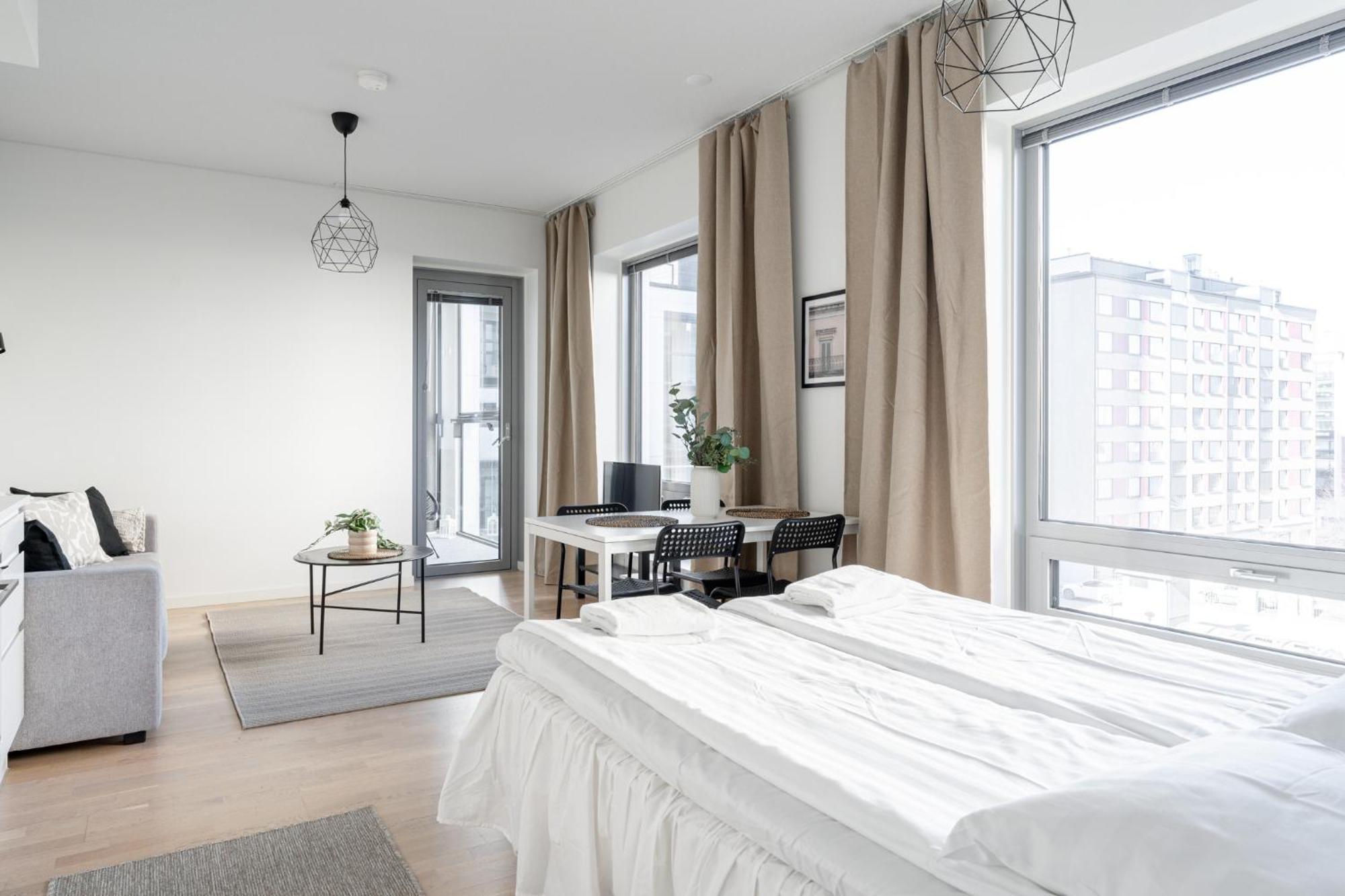 Newly Built 1br With Balcony Next To Railway Station & Downtown - Hosted By 2ndhomes Apartment Tampere